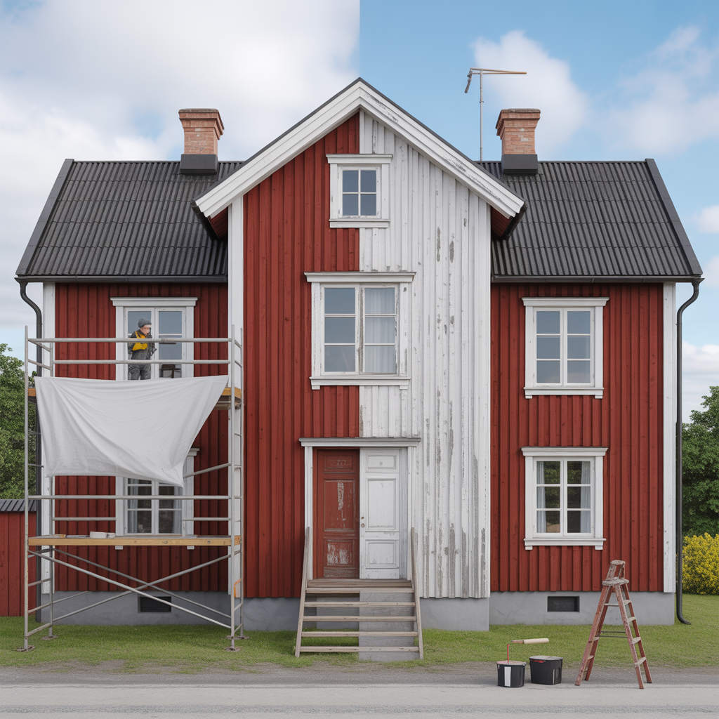 anlita malare eller mala sjalv jamforelse av kostnad och tid